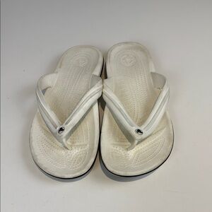 CROCS Women's White Sandals